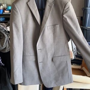 Silver blazer single breast